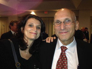 Pictured are Dorit Ward and her husband Shlomo Wald, a BSF board member and Chief Scientist of the Israeli Ministry of Energy and Water.